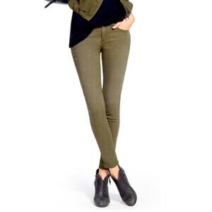 Rag & Bone Skinny Jeans in Distressed Fatigue Army Green Size 24